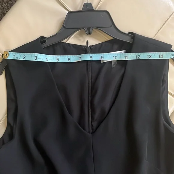 Kasper black sleeveless mini dress - Picture 8 of 8